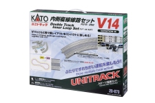 KATO-Lemke K20-873 - N - Variations-Set V14 Doppelgleisiges Gleisoval